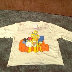 Cropped Simpson’s long sleeve